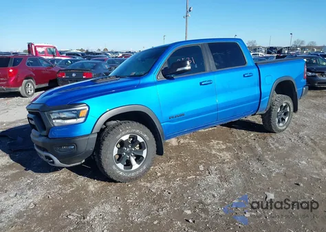 2021 Ram 1500 Rebel 4X4 5'7 Box from USA, damaged, VIN 1C6SRFLT0MN523588